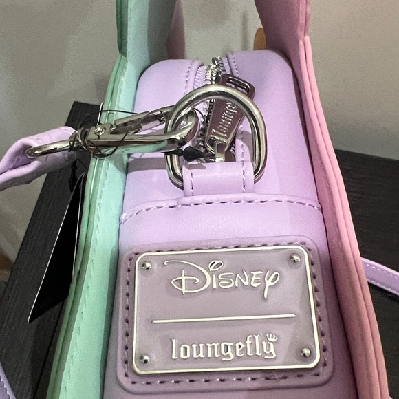 Loungefly Disney Pastel Mickey and Minnie Ghost crossbody Bag - Picture 3 of 4